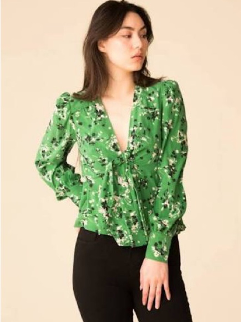 NWT Veronica Beard Payton blouse size 6